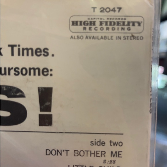 MEET THE BEATLES (ORIGINAL)Mono 2047- RIAA #6 - Picture 6 of 10